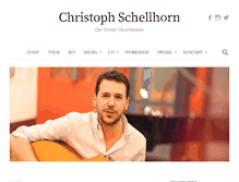 Tablet Screenshot of christoph-schellhorn.at